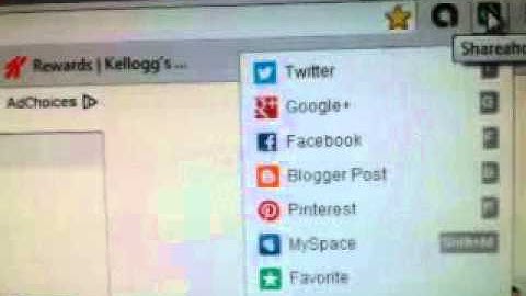 How to use shareaholic video 1