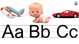ABC - Aprendendo as letras do alfabeto Português - Ilustrações e vídeos - Educação Infantil