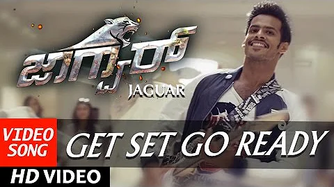 Jaguar Kannada Movie Songs | Get Set Go Ready Full Video Song | Nikhil Kumar,Deepti Saati |SS Thaman