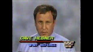 "TWIN" REFEREE DAVE HEBNER HAS DIED ... Content