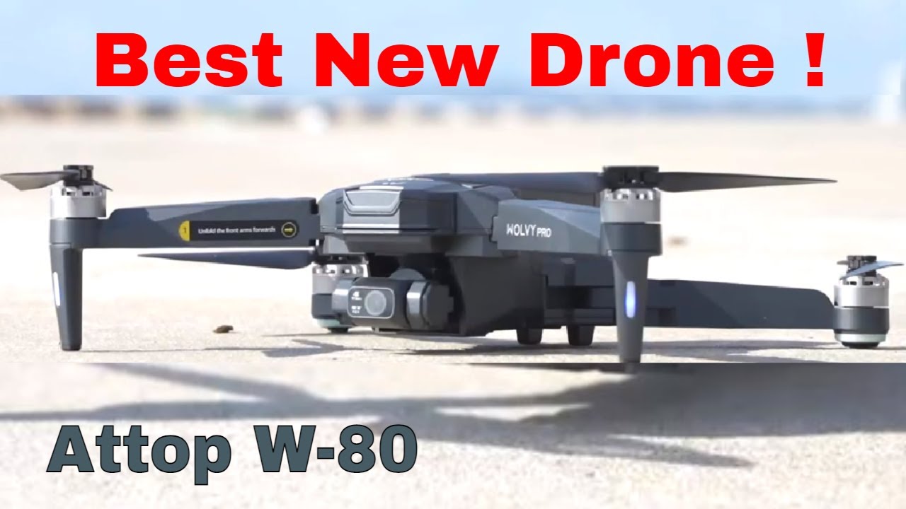ATTOP W-80 Drone Review