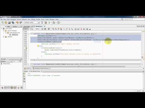 Java Swing Tutorial A - Z _ Part 10 _ JTree - Update node text (English subtitle).mp4
