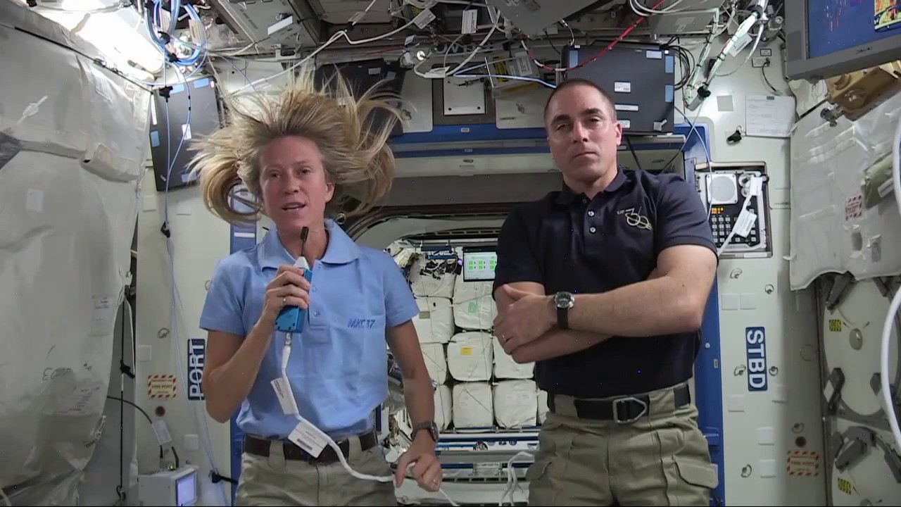 Kansas Students Speak Live with Space Station NASA Astronauts YouTube