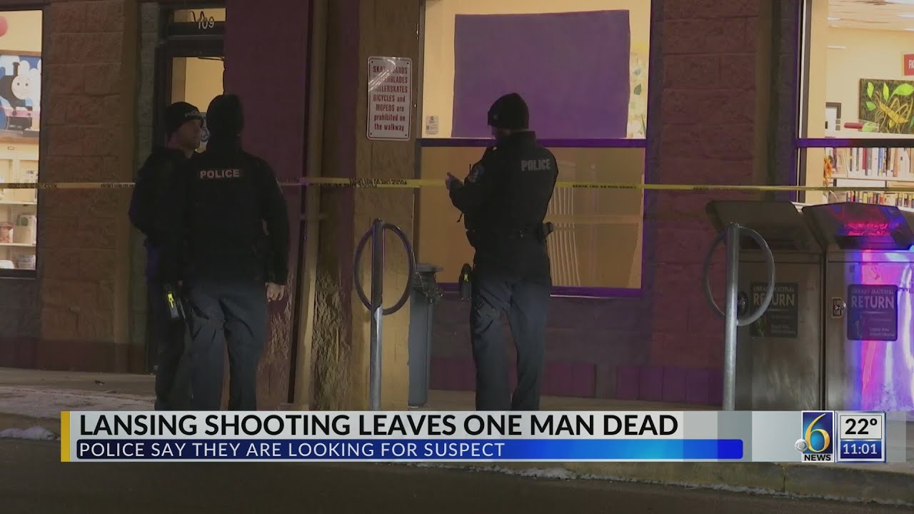 Lansing shooting leaves one man dead - YouTube