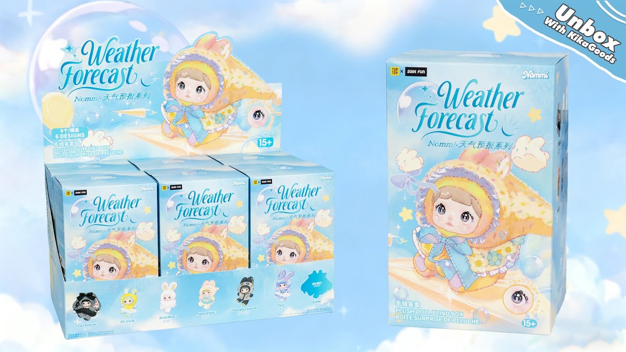 nommi TOPTOY Weather Forecast 6箱セット未開封 Unboxing Nommi