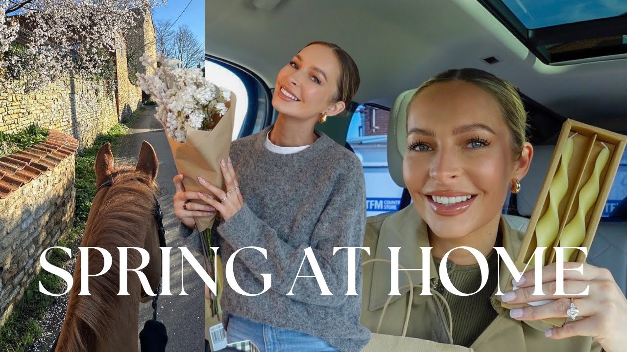 Hello Spring Shopping HELLO SPRING: Spring decor shopping, new bag unboxing & house updates ...