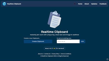 Realtime Clipboard: Instant Text & Image Sharing | Project Demonstration