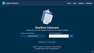 Realtime Clipboard: Instant Text & Image Sharing | Project Demonstration