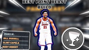 THIS IS THE BEST PAINT BEAST BUILD ON NBA 2K22!