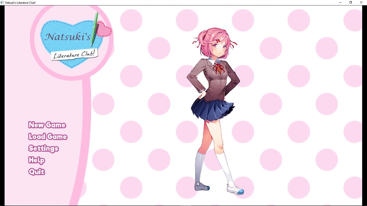 doki doki literature club template