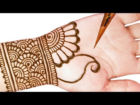 Easy Beautiful Mehndi New Simple Mehndi Design For Front Hands