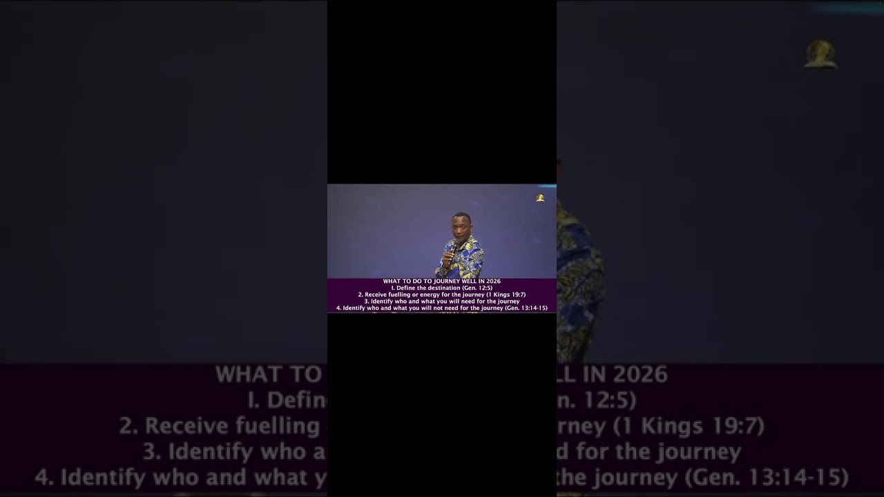 Dr.Paul Enenche:What you need to know for the journey 2026