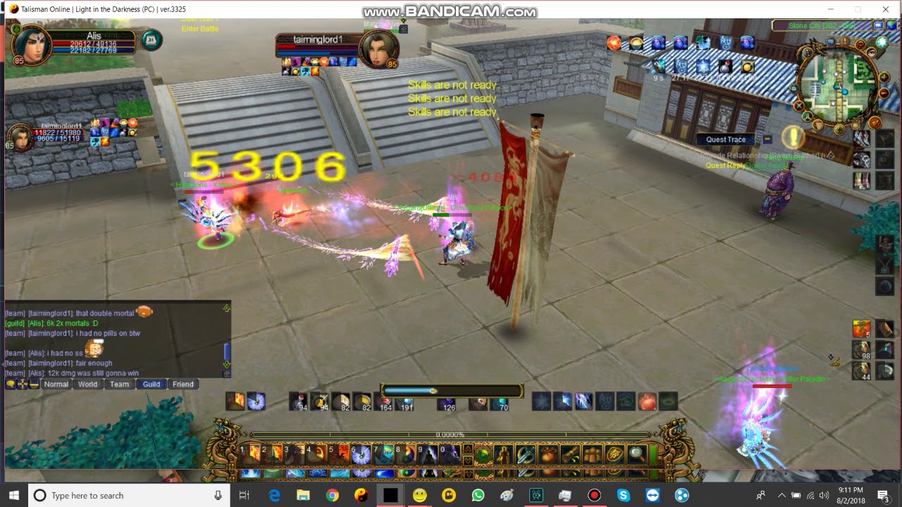 Talisman Online: Alis Vs. taminglord (Light In Darkness/PC)