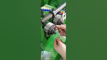 Check out our high-performance thread rolling machine hard at work! 💪  #automobilemachine #factory