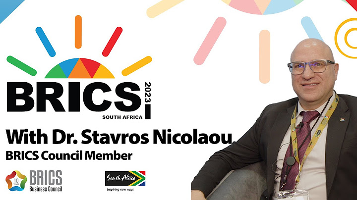 Analysing the transformative impact of BRICS membership on SA's economy: Stavros Nicolaou