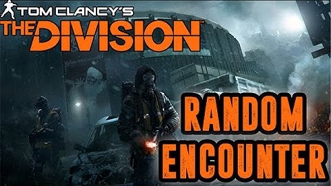 The Division Beta - Random Encounter Gameplay