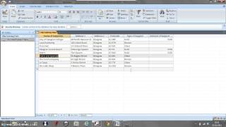 Databases deleting records and adding new fields Net Worth