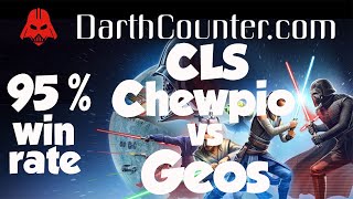 CLS Chewpio vs Geos SWGOH 5v5