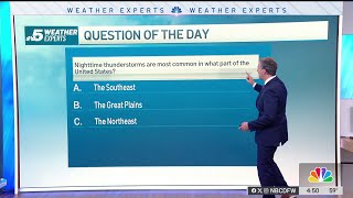 Weather quiz: Nighttime thunderstorms | NBCDFW