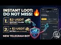 New Biggest Crypto Loot Per Refer $2 Usdt | New Crypto Loot Offer Today | New Crypto Loot