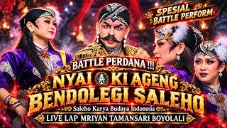 Download lagu Spesial BATLLE PERDANA🔥!!! NYAI BENDOLEGI Ki AGENG BENDOLEGI SALEHO KARYA BUDAYA TERBARU LIVE MRIYAN