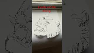 #trending #transition #tiger #animals #angry #art #blindness #popular #blowup #vairalvideo #drawing