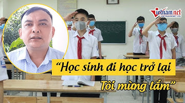 Trường học khử khuẩn, lớp học giãn cách đón học sinh tựu trường | Tin tức Vietnamnet