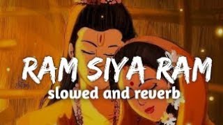 Ram Siya Ram - Slowed + Lofi l  Mangal Bhawan Amangal Haari#lofi #bhajan #song