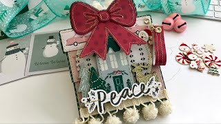 Tri-fold Folder / Folio  Tutorial ft. @ScrapDiva29  Present Die Set