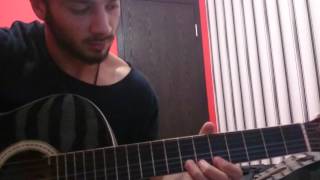 Video thumbnail of "Children Of Bodom - Silent Night, Bodom Night (acoustic guitar cover)"