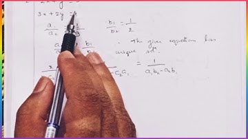 Pair of linear equations in two variables ( Cross Multiplication Method)