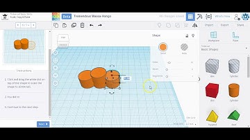 Tinkercad Basic Skill 4 - Scale, Copy & Paste