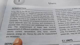 Units