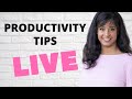 14 PRODUCTIVITY TIPS TO GET MORE DONE | pink2paris