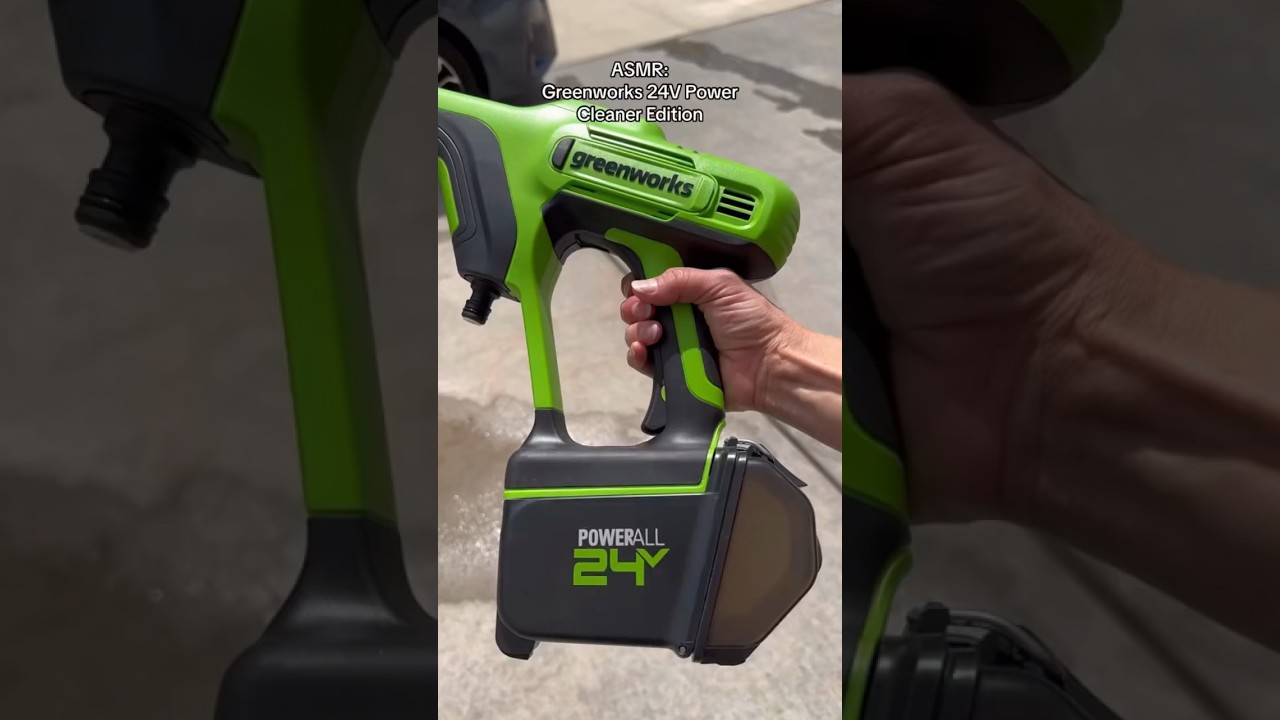 Greenworks 24V 600 PSI 0.8 GPM Battery Powered Cold Water Power