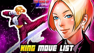 KING MOVE LIST - The King of Fighters 2002 Unlimited Match (KOF2002)