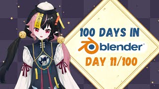 【11/100】100 days of my Blender journey 【Moe Bun】#Blender #blender3d