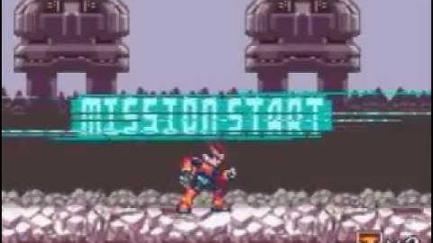 Mega Man Zero 3: Blizzack Staggroffs Stage- No Damage
