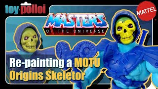 Re-painting a MOTU Origins Skeletor - What Mattel should have done! - Toy Polloi