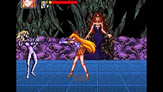 Sailor Moon - Sailor Moon (SNES / Super Nintendo)through Level 5 and Ending - User video