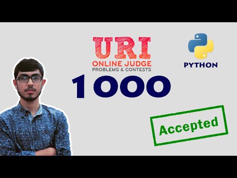 URI Problem 1000 -"Hello World" solution Bangla With Python | Competitive Programming Bangla। Python