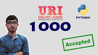 URI Problem 1000 -"Hello World" solution Bangla With Python | Competitive Programming Bangla। Python