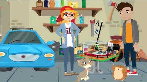 Past simple and Past continuous with when - get grammar