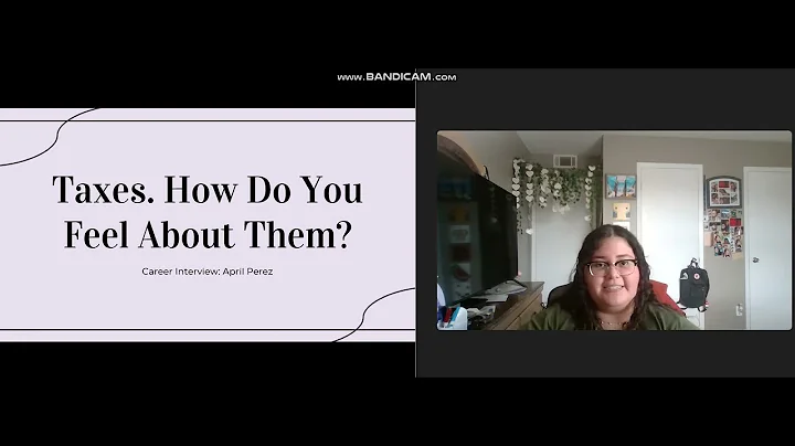 Career Interview Presentation - April Perez