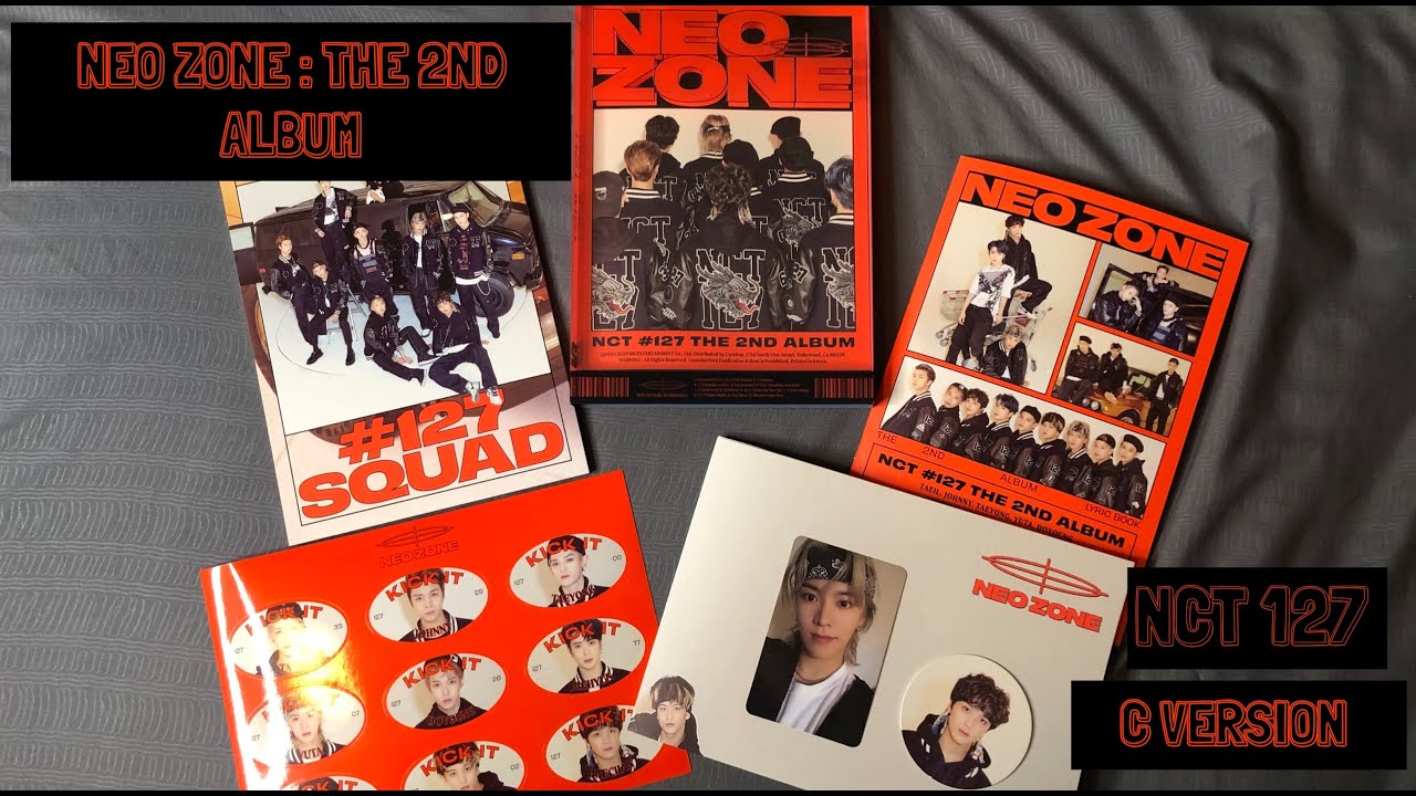 UNBOXING NCT 127 2ND ALBUM - NCT #127 NEO ZONE REACTION! Version C ️ ...
