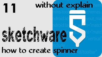 how to create spinner simply