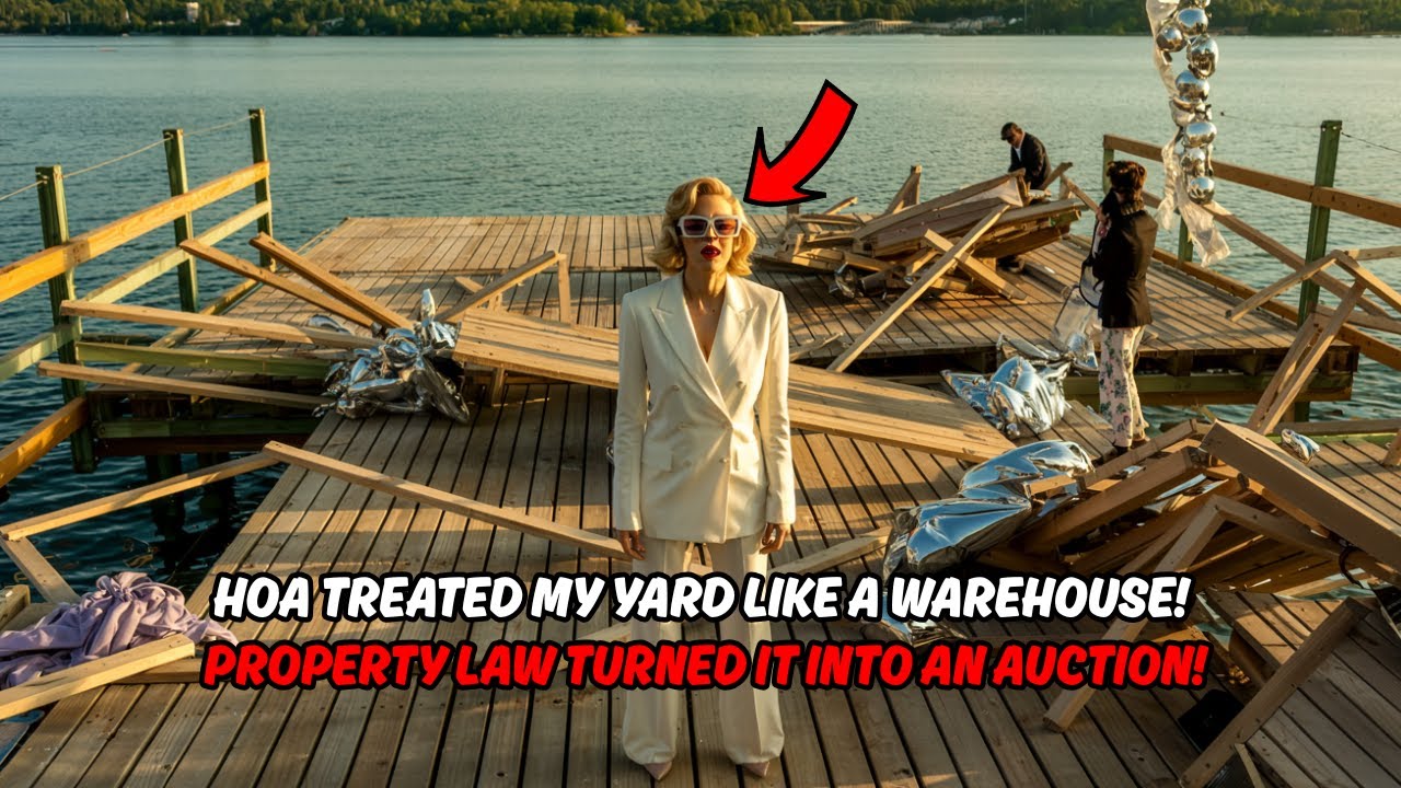 HOA Allowed Members to Use My Backyard as a Storage Unit — So I Held an Auction and Sold Everything!