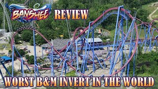 Banshee Review, Kings Island Bolliger & Mabillard Inverted Coaster | World's Worst B&M Invert?