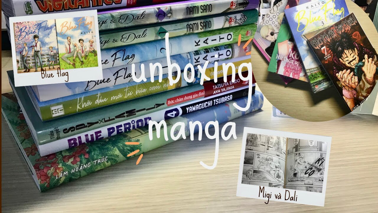 Unboxing manga tháng 9 ( đăng giờ có muộn quá k mn)