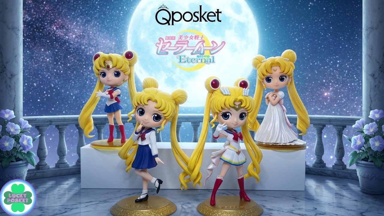 Sailor Moon Q posket Usagi Tsukino Unboxing - YouTube